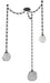 Hammerton Gem 3-Light Swag Chandelier