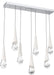 Hammerton Hailstone  Multi-Light Linear Pendant