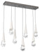 Hammerton Hailstone  Multi-Light Linear Pendant