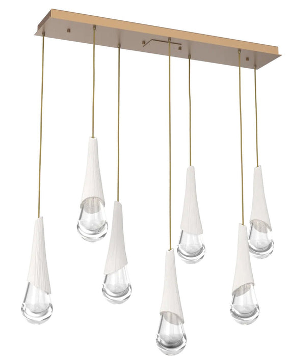 Hammerton Hailstone  Multi-Light Linear Pendant