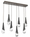 Hammerton Hailstone  Multi-Light Linear Pendant