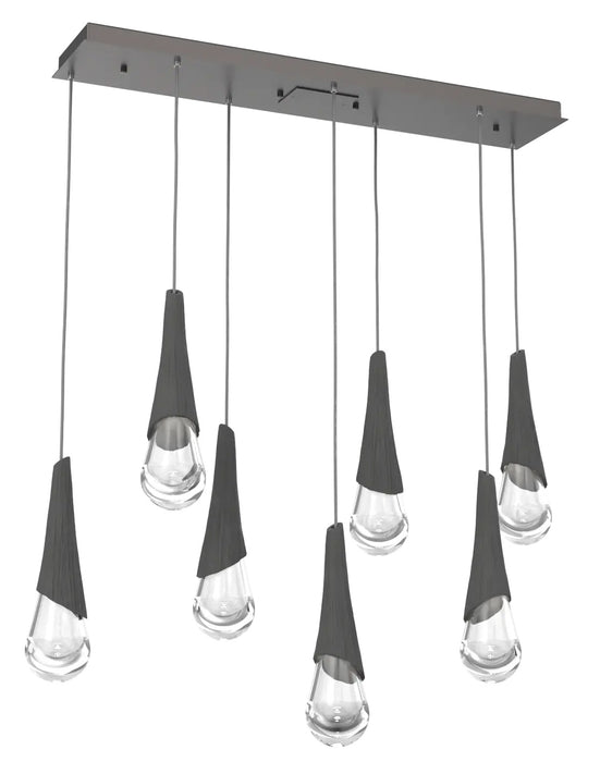 Hammerton Hailstone  Multi-Light Linear Pendant