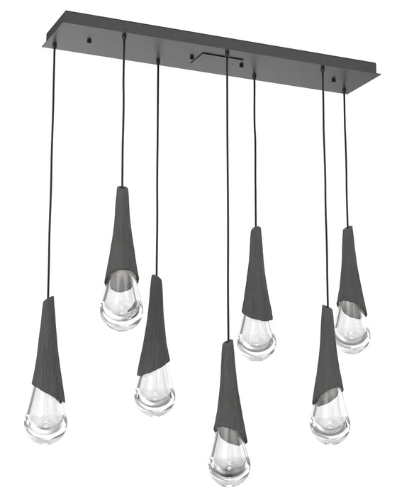 Hammerton Hailstone  Multi-Light Linear Pendant