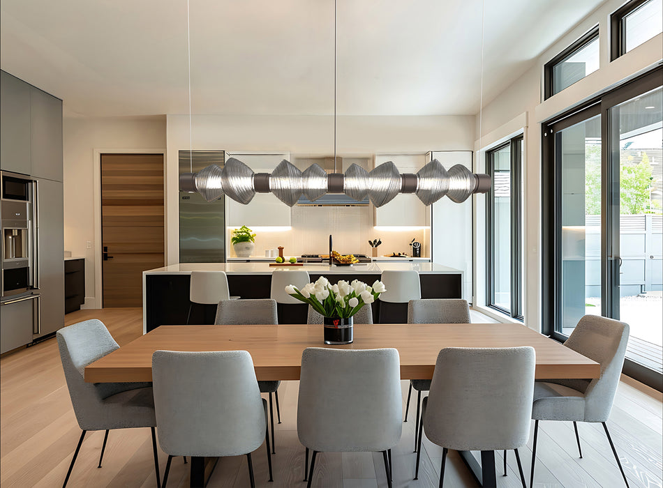 Hammerton Mesa Mandrel Linear Chandelier