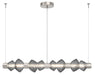 Hammerton Mesa Mandrel Linear Chandelier