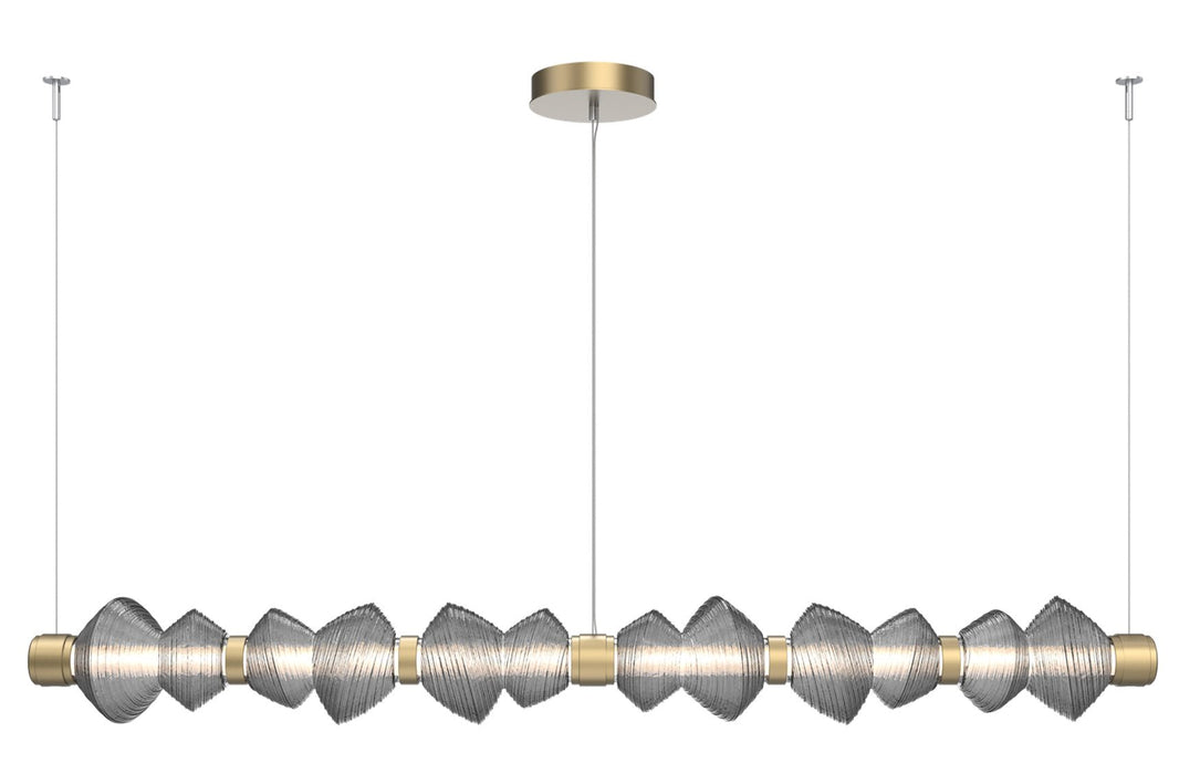 Hammerton Mesa Mandrel Linear Chandelier