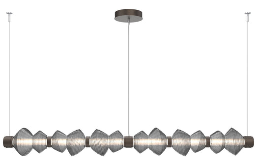Hammerton Mesa Mandrel Linear Chandelier