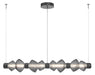 Hammerton Mesa Mandrel Linear Chandelier