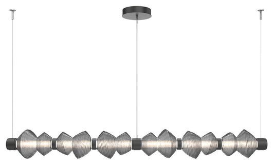 Hammerton Mesa Mandrel Linear Chandelier