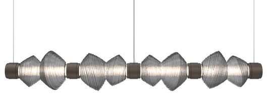Hammerton Mesa Mandrel Linear Chandelier