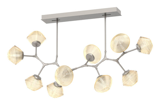 Hammerton Mesa Modern Branch Linear Chandelier