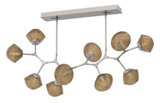 Hammerton Mesa Modern Branch Linear Chandelier