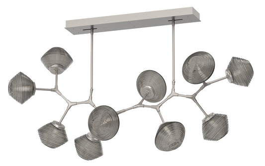 Hammerton Mesa Modern Branch Linear Chandelier