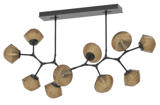 Hammerton Mesa Modern Branch Linear Chandelier