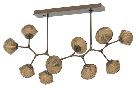 Hammerton Mesa Modern Branch Linear Chandelier