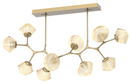 Hammerton Mesa Modern Branch Linear Chandelier