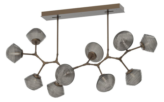 Hammerton Mesa Modern Branch Linear Chandelier