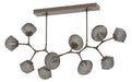 Hammerton Mesa Modern Branch Linear Chandelier