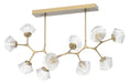Hammerton Mesa Modern Branch Linear Chandelier