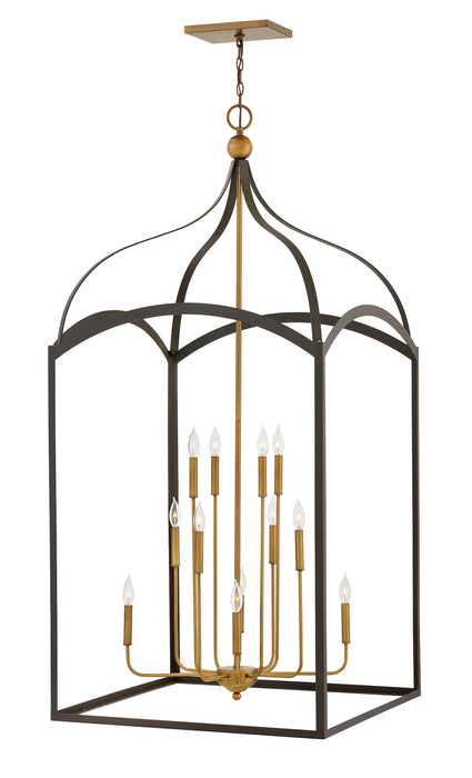 Hinkley Clarendon Double XL Three Tier Open Frame Chandelier