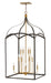 Hinkley Clarendon Double XL Three Tier Open Frame Chandelier