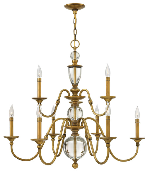 Hinkley Eleanor Medium Two Tier Chandelier