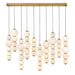 Hinkley Trigo Multi-Light Linear Chandelier