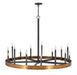 Hinkley Wells Large Single Tier Chandelier