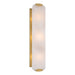 Glowstone 3-Light Wall Sconce - Legacy Brass with Alabaster - Minka-Lavery