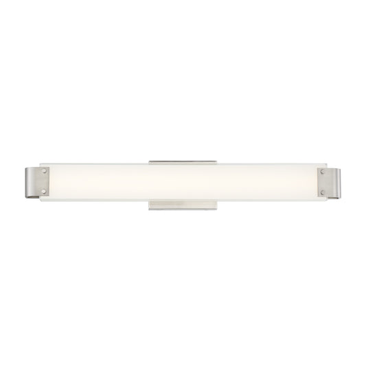 Round-A-Bout 30" 30 Watt LED Bath in Brushed Nickel Finish with Frosted Aquarium Glass - Minka-Lavery