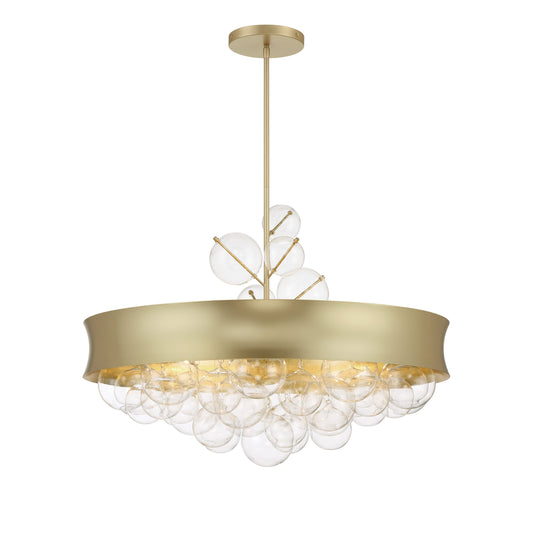 Verdi Square by Robin Baron Verdi Square by Robin Baron - 25" 8 Light Convertible Pendant - Minka-Lavery