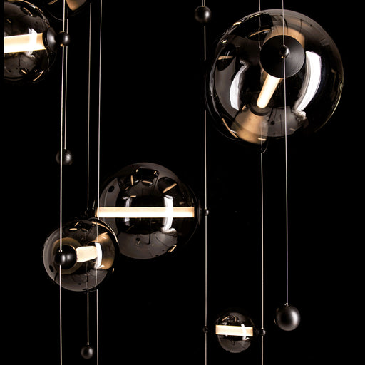 Hubbardton Forge Abacus Square Multi-Light Pendant