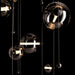 Hubbardton Forge Abacus Square Multi-Light Pendant