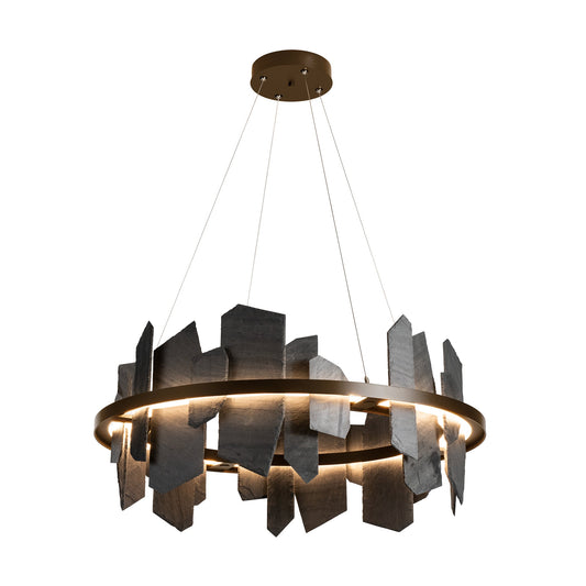 Hubbardton Forge Ardesia Circular LED Pendant
