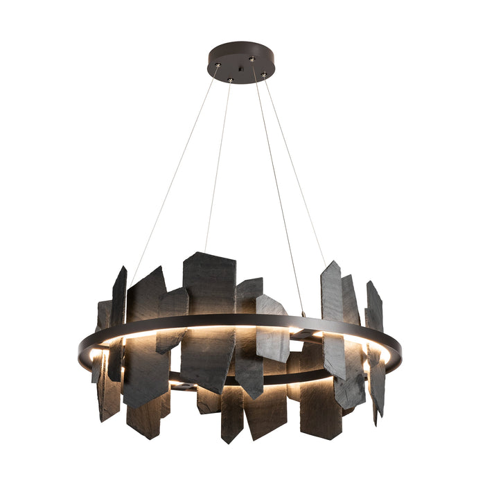 Hubbardton Forge Ardesia Circular LED Pendant