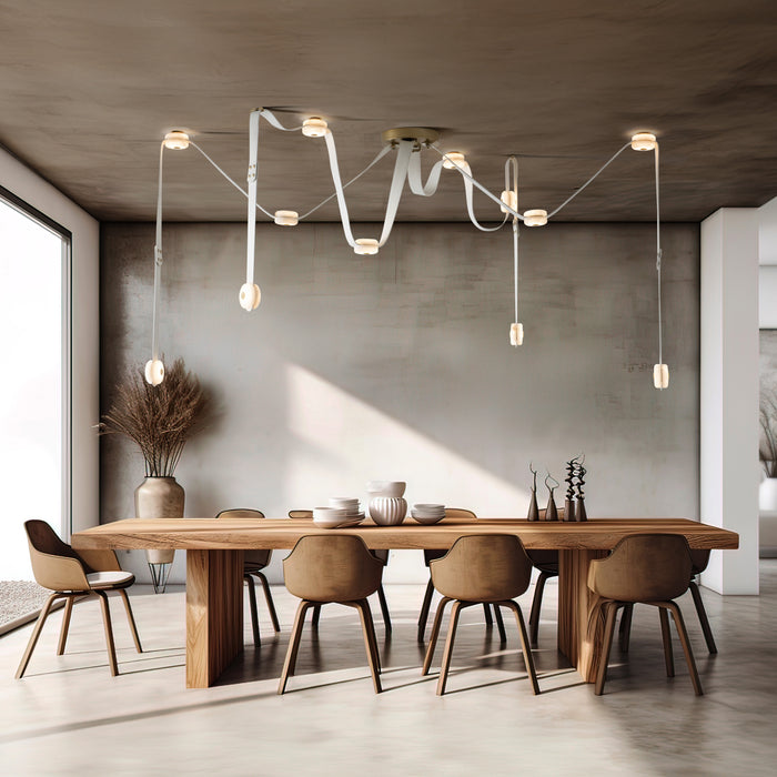 Hubbardton Forge Snaps Large LED Pendant
