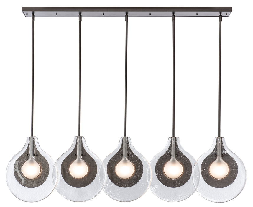 Hubbardton Forge Veneto Linear Multi-Light Pendant