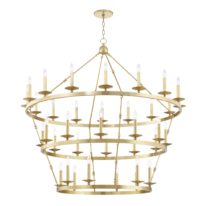 Hudson Valley Lighting Allendale Three-Tier Chandelier