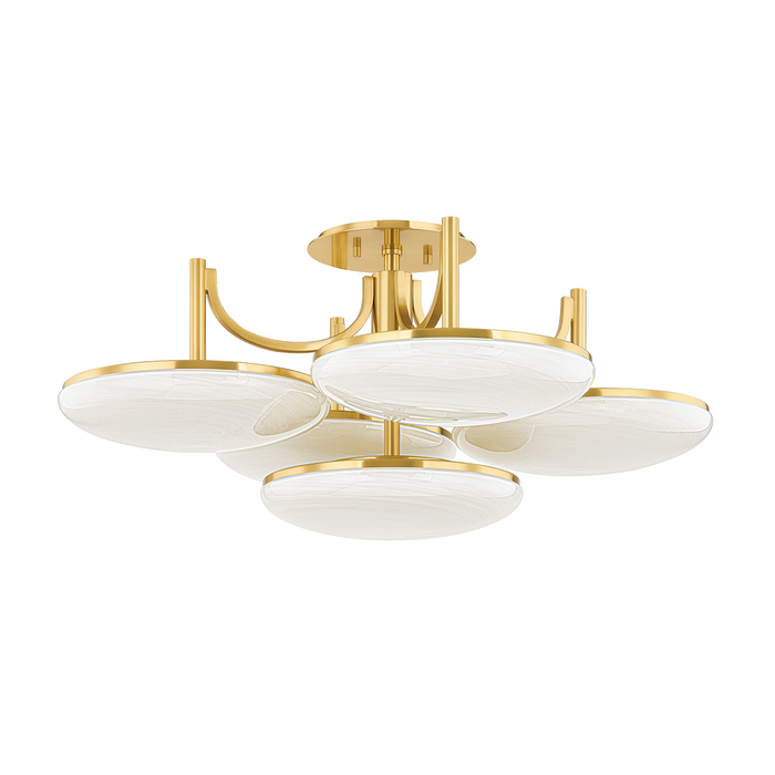 Hudson Valley Lighting Bregman Semi Flush