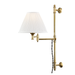 Hudson Valley Lighting Classic No.1 Plug-In Wall Sconce
