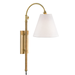 Hudson Valley Lighting Curves No.1 Plug-In Wall Sconce