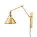 Hudson Valley Lighting Metal No. 2 Plug-In Wall Sconce