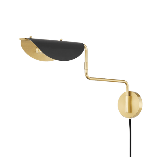 Hudson Valley Lighting Suffield Plug-In Wall Sconce