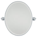 Load image into Gallery viewer, Pivoting Mirrors Oval Pivoting Mirror in Chrome Finish - Minka-Lavery

