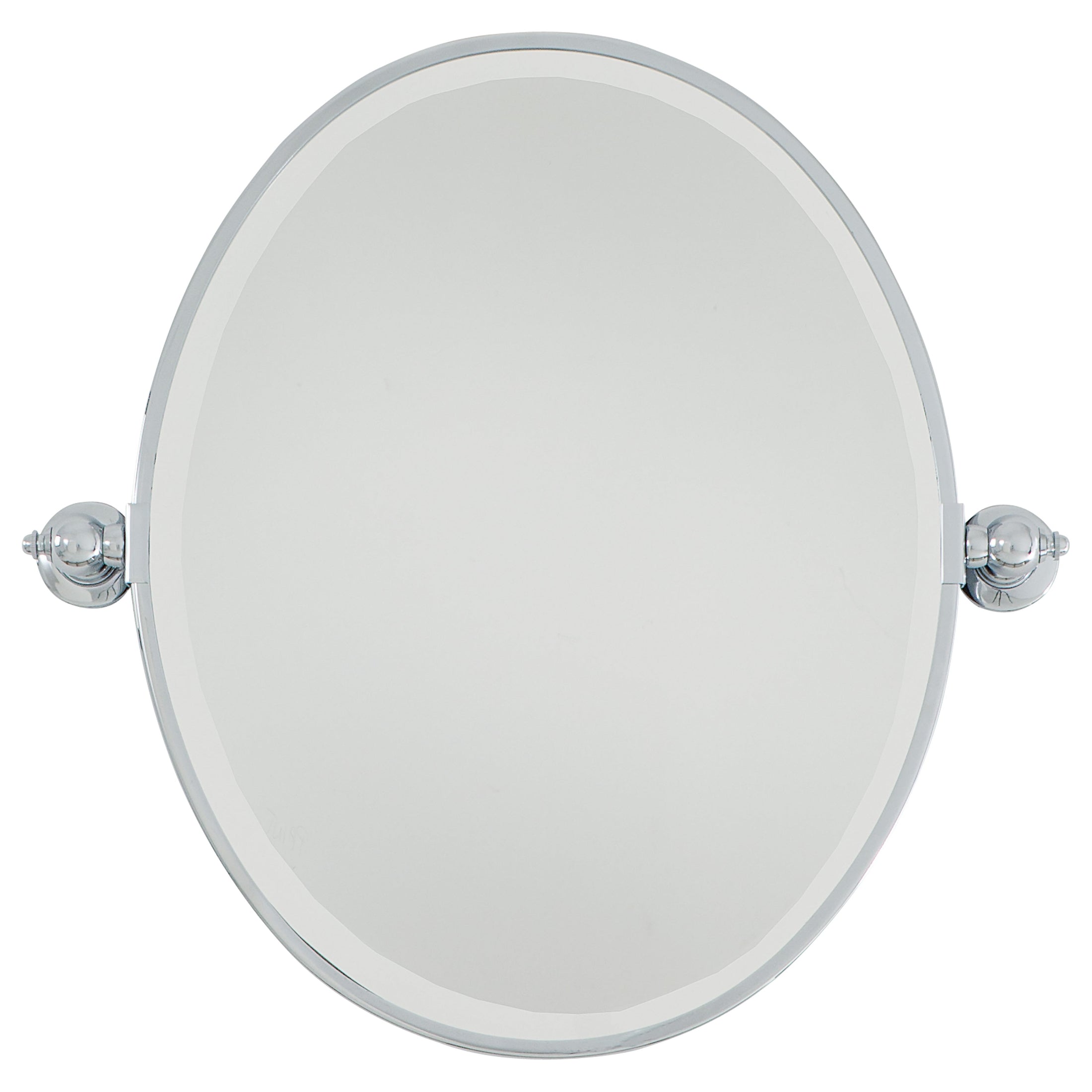 Pivoting Mirrors Oval Pivoting Mirror in Chrome Finish - Minka-Lavery