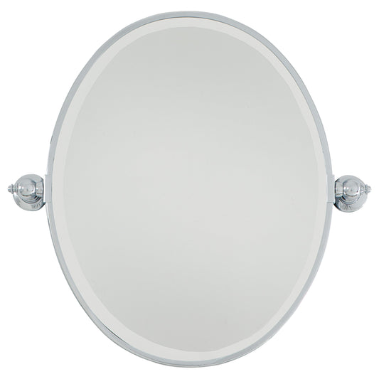 Pivoting Mirrors Oval Pivoting Mirror in Chrome Finish - Minka-Lavery