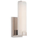 Square LED Bath Light in Polished Nickel Finish with Etched Opal Glass - Minka-Lavery