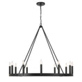 Load image into Gallery viewer, Dutton 12 Light Chandelier in Coal Black Finish - Minka-Lavery
