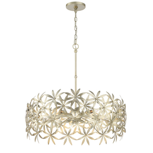 Flower Child 5 Light Pendant in Ambry Gold Finish - Minka-Lavery