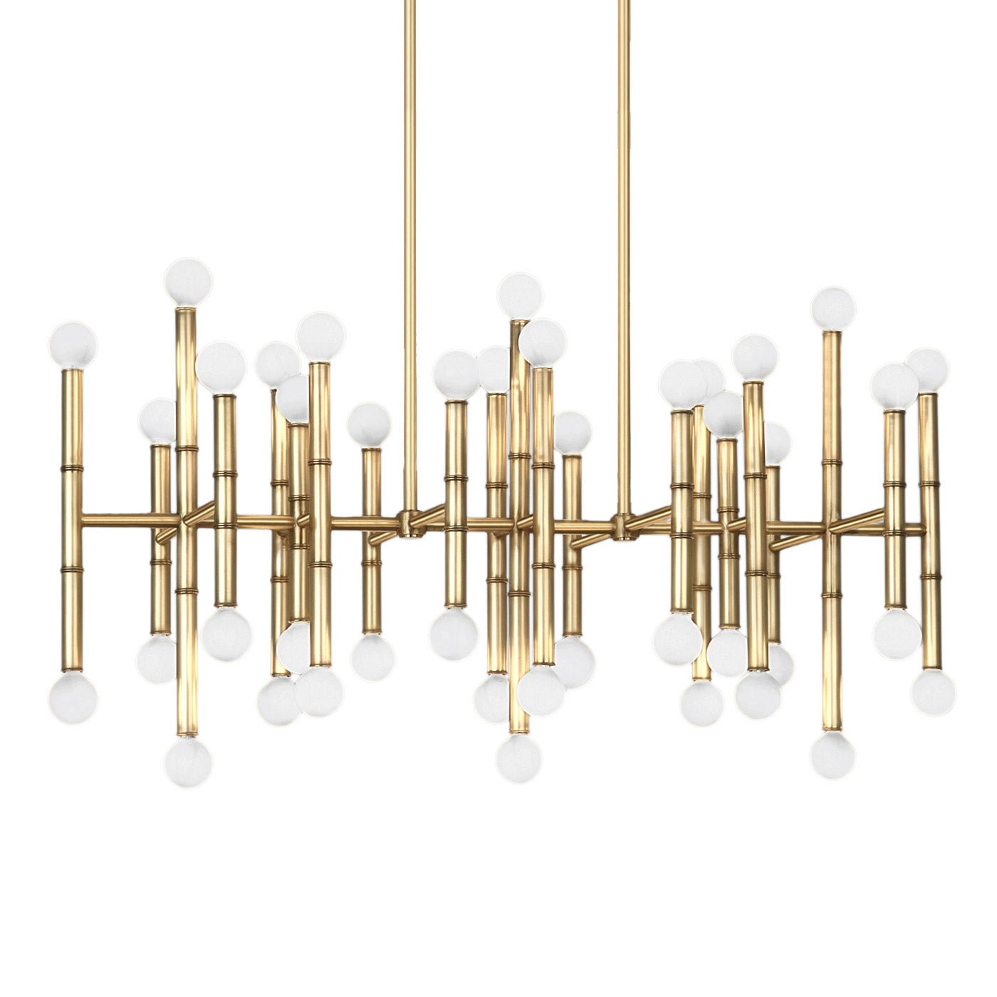 Jonathan Adler Meurice Rectangular Chandelier